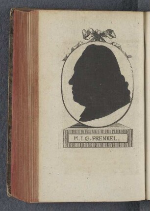 M. Johann Gottlob Fränkel : Stadtprediger in Dreßden.