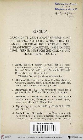 Bücher (Nr. 1-302)