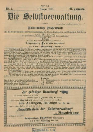 4. Januar-27. Dezember Nr. 1-52