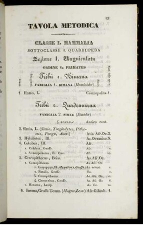 Tavola Metodica