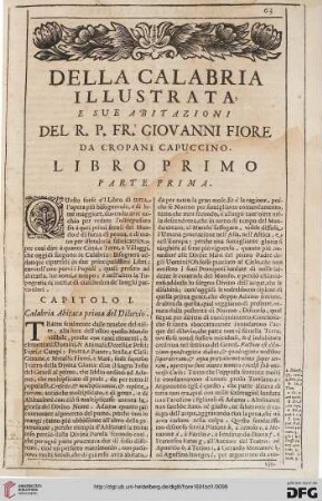 Libro primo