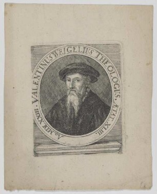 Bildnis des Valentinus Weigelius