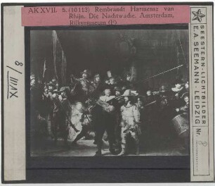 Rembrandt, Nachtwache (Amsterdam RM, SK-C-5)