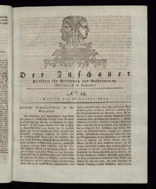 No. 12 - 26. Januar 1822