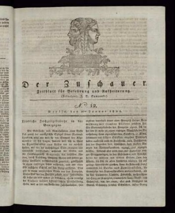 No. 12 - 26. Januar 1822