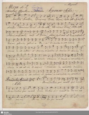 Soprano solo