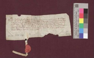 Bischof Berthold von Straßburg urkundet, daß Egeno, Sohn des Grafen Konrad von Freiburg, auf die Pfarrkirche zu Freiburg verzichtet hat.