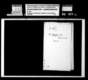Debuysère, Carl; Kammermusiker; ausgesch.: 1871