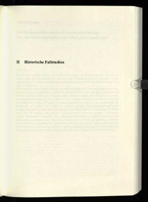II Historische Fallstudien