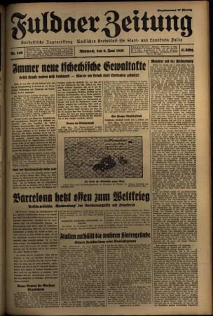 Ausgabe vom Mittwoch, den 08. Juni 1938.