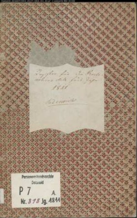 Zivilstandsregister der Munizipalität Suderwich (A 1811). (Gemeinde: Suderwich, Stadt Recklinghausen)