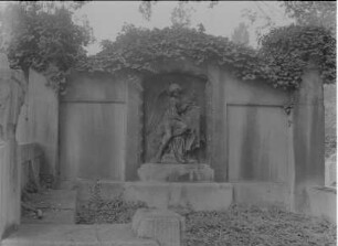 Wandgrabmal der Familie Hermann August Richter : Wandgrabmal der Familie Hermann August Richter. Dresden-Tolkewitz, Johannisfriedhof, Wehlener Straße