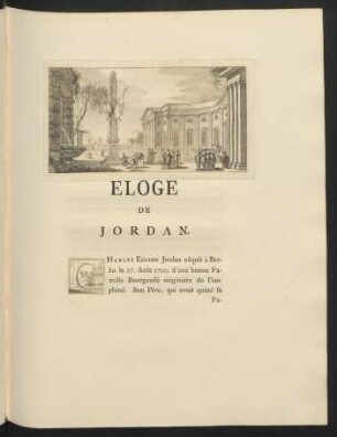 Eloge De Jordan.