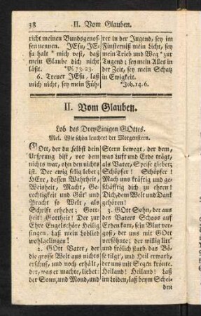 38-63, II. Vom Glauben