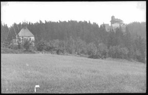 Mückenberg. Kapelle und Rest. (Mückentürmchen)