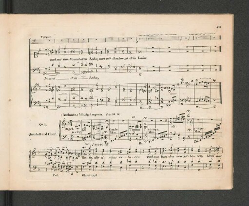 No.3. Quartett und Chor.