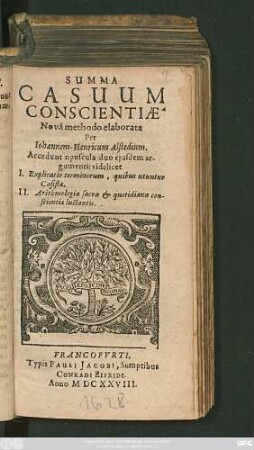 Summa Casuum Conscientiae Nova methodo elaborata