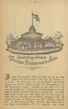Ausstellungs-Gebäude von Theodor Hildebrand & Sohn