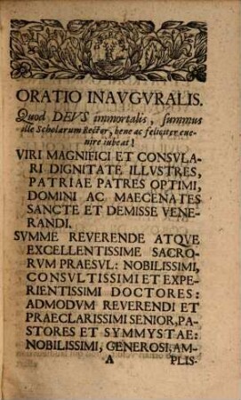 Athenarum Lubecensium pars ..., 1