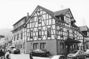 Wohnhaus, Fachwerk; Gelnhausen, Gelnhäuser Straße 23