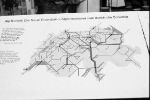Basel: Europa Alpentransversale [Eisenbahn], Plan