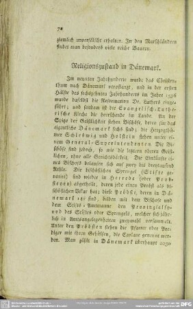 Religionszustand in Dänemark