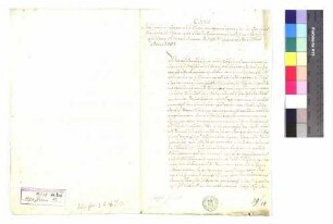 Erblehenbrief des Abtes Bartholomäus über den herrenalbischen Hof zu Durlach, für Klaus Arbengast, Schultheiß zu Durlach und seine Ehefrau Anna Trächin.