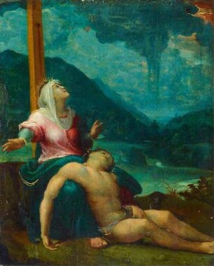 Maria mit dem Leichnam Christi