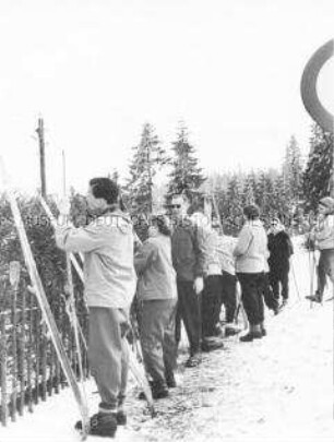 Skiurlaub im FDGB-Ferienheim in Oberbärenburg (Erzgebirge)