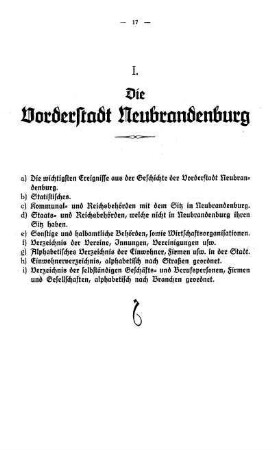 I. Neubrandenburg