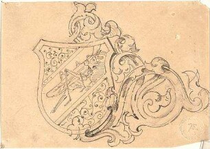 Gärtner, Friedrich von; Gärtnerhaus - Wappen (Ansicht)