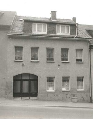 Marienberg, Annaberger Straße 19. Wohnhaus. Straßenansicht