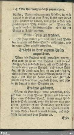 Wie Gartengewächse zuzurichten