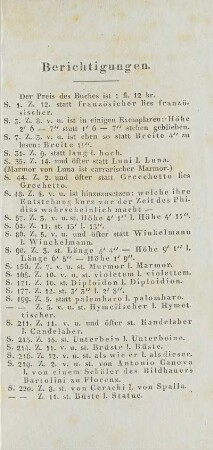 Berichtigungen