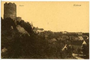 Kohren. Ruine