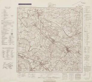 4104 (alte Nr.: 2279) Anholt, Topographische Karte 1:25000 (4cm - Karte)