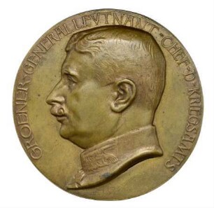 Schulz, Paul: Generalleutnant Wilhelm Groener