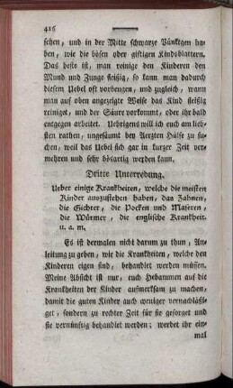 Dritte Unterredung.