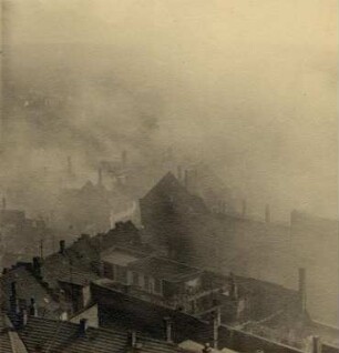 Zerstörungen Zweiter Weltkrieg. Erbprinzenstraße/Rondellplatz