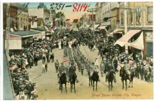 Oregon City. Street Scene, Oregon City, Oregon