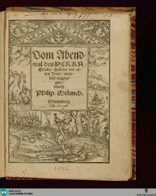 Vom Abendmal des Herrn, Etliche Sprüche der alten Veter