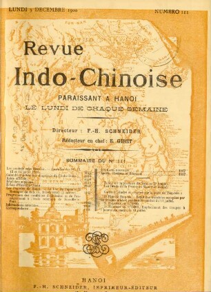 Lundi 3 Decembre 1900. Numéro 111