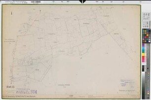 Walstedde (Drensteinfurt), Flurbereinigung Walstedde, Bl. 26 Schätzungskarte Altahlen Flur 18