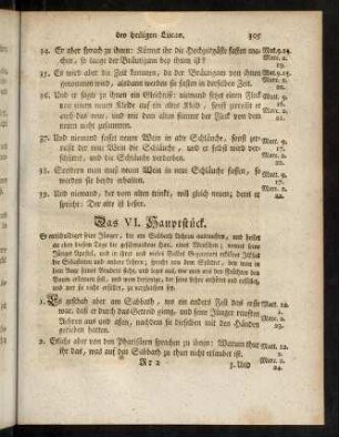 305-327, Das VI. Hauptstück - Das VIII. Hauptstück