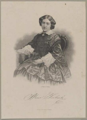 Bildnis der Marie Seebach