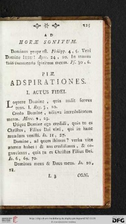 Piae adspirationes