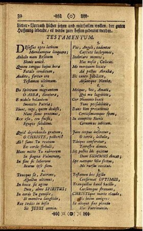 Testamentum.