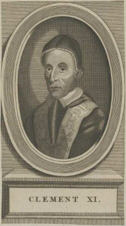 Bildnis von Papst Clement XI.