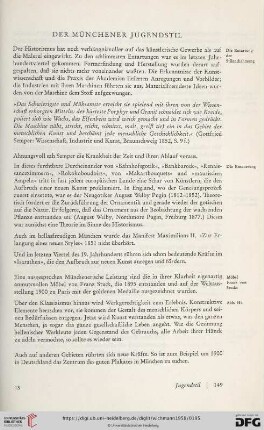 Vom Jugendstil zum Blauen Reiter