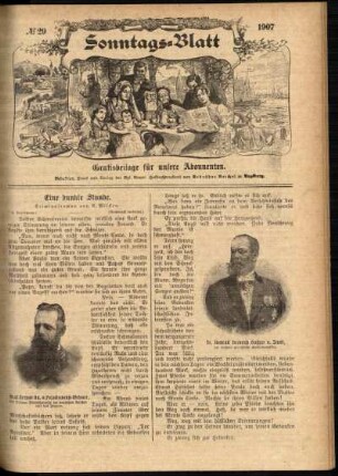Ausgabe vom Sonntag, den 21. Juli 1907.